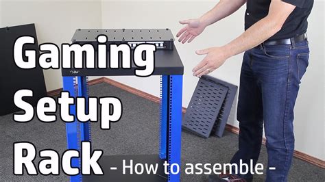 Gaming Setup Rack Assembly Youtube