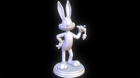 bugs bunny looney tunes 3d print buy royalty free 3d model by sillytoys [8e04597