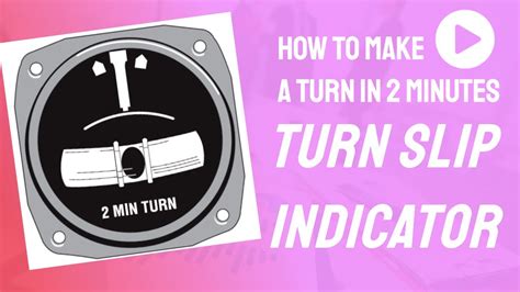 Turn Slip Indicator How To Read The Turn And Slip Indicator Check It