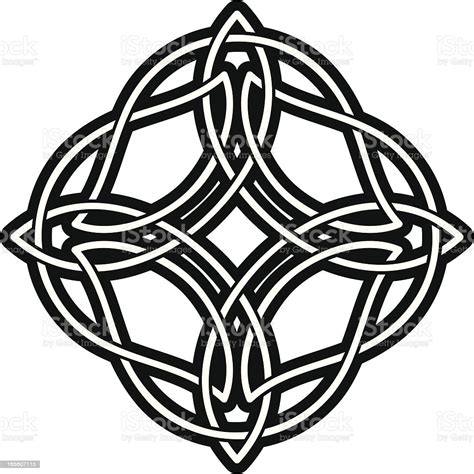 Kolm keltek) are a variety of knots and stylized graphical representations of knots used for decoration. Celtic Knot Medallion Stock Illustration - Download Image ...