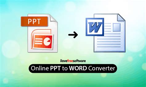 Smallpdf is a freemium saas product. Convert PPT to WORD Online with These Free Websites