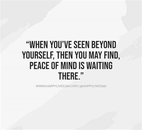 Peace Peace Of Mind Quotes For Mental Peace