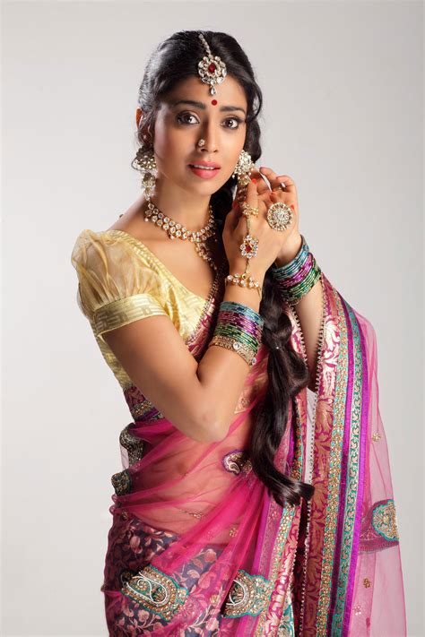 Shriya In Sexy Saree Hot Looks Photo Gallery