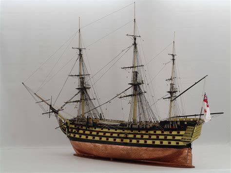 Ship Model 1 72 Scale Of Hms Victory Nelsons Flagship