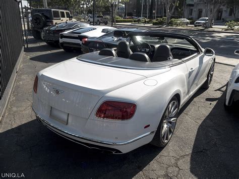 Bentley Gt Convertible White Exotic Cars