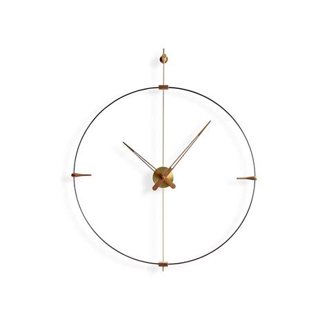 Reloj Pared Mini Bilbao Gold De Nomon Reloj Paredes Modernos
