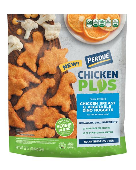 Perdue® Foods Launches Chicken Plus™ With Vegetable Nutrition