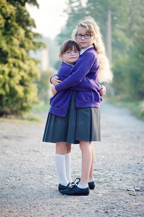 School Girl Sisters By Stocksy Contributor Christina K Stocksy