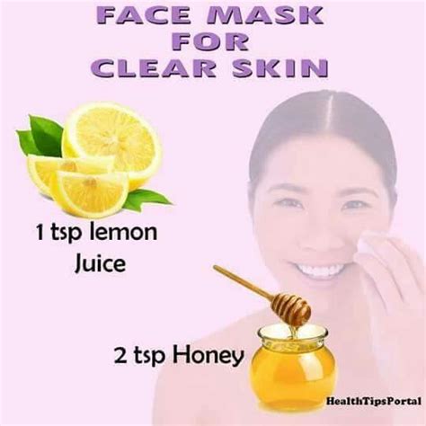 Face Mask For Clear Skin Clear Skin Face Mask Skin