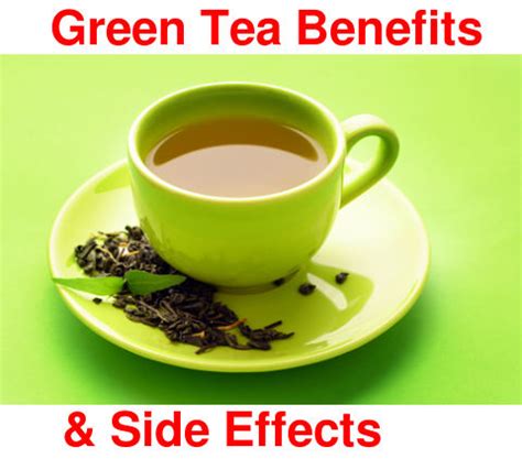 Generally, serious green tea side effects are (this article covers many, but not all, of the possible side effects of green tea. Green Tea Benefits and Side Effects | MyHealthByNature.com