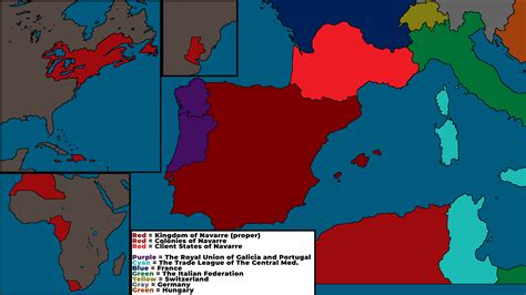 The Kingdom of Navarre at the start of the 20th century : imaginarymaps