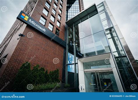 The Microsoft Building At Kendall Square In Cambridge Massachusetts