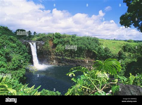 Hawaii Big Island Hilo Wailuku River State Park Rainbow Falls