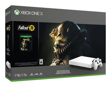 Microsoft Announces Fallout 76 Bundle With First Ever White Xbox One X And White Xbox Elite