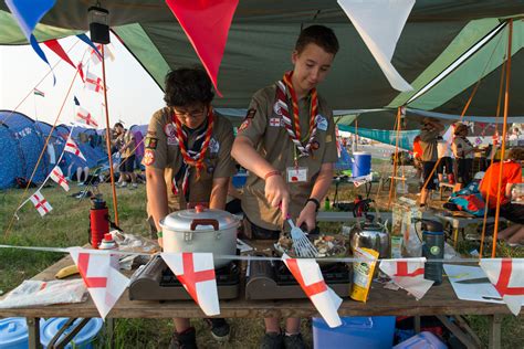 23ème Jamboree Scout Mondial Vie Dans Les Sous Camps Au 23 Flickr