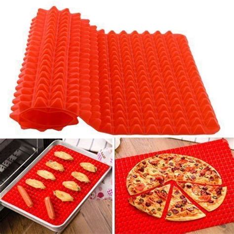 Pyramid Silicone Baking Mat Non Stick Oven Pan Heat Resistant Fat