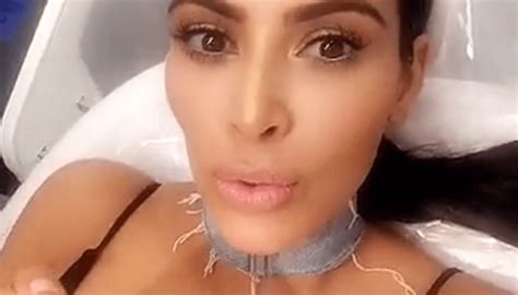 Kim Kardashian Snapchats Her Tummy Tuck Nova 969