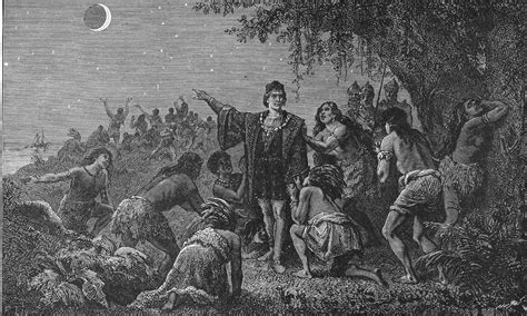 In Columbus Sailed The Ocean Blue And Slaughtered The Indigenous Peoples He Found