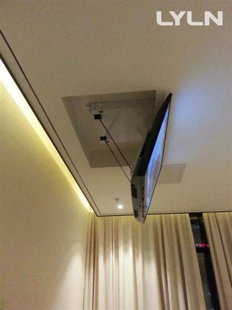 Maior flip 900r is the most elegant and complete motorized tv lift for ceiling. 60kg Max Load Motorized TV Flip , Ceiling Flip Down ...