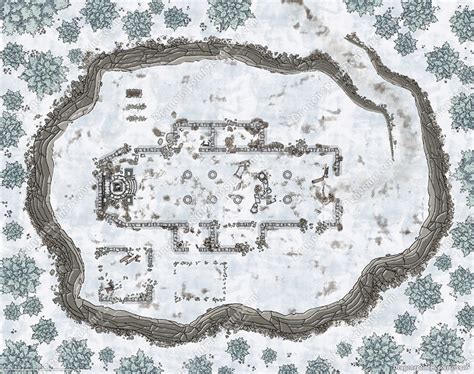 Arctic Battle Maps Pack Of 5 Compatible With 5e Dnd Roll20 Fantasy