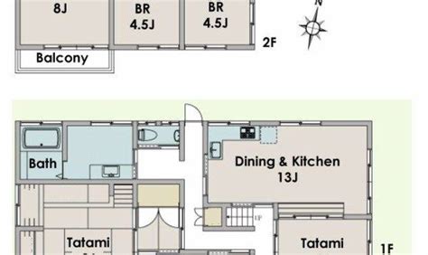 Nice Traditional Japanese House Floor Plan Fujisawa House Plans 137733