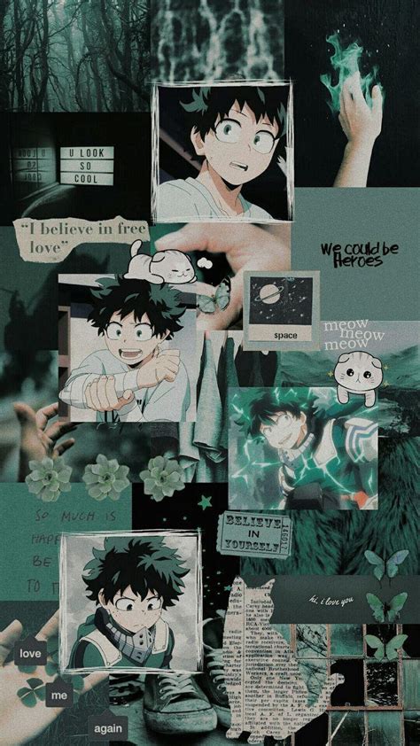 Deku Aesthetic Mha Wallpapers See More Ideas About Aesthetic