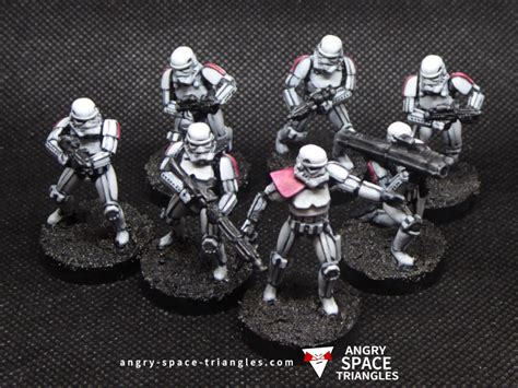 Painting Stormtroopers For Star Wars Legion Method 1