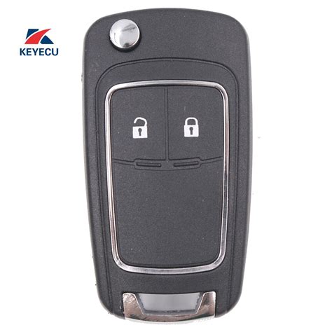 Keyecu Replacement Remote Car Key Shell Case Fob 2 Button For Opel Vauxhall Insignia Astra J