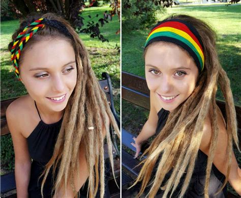 Rastafarian Headband Rasta Headband Reggae Dreadlocks Mens Girls Headband Hippie Ebay