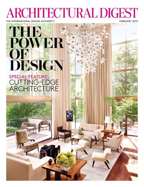 Architectural Digest Is The Worlds Foremost Design Authority