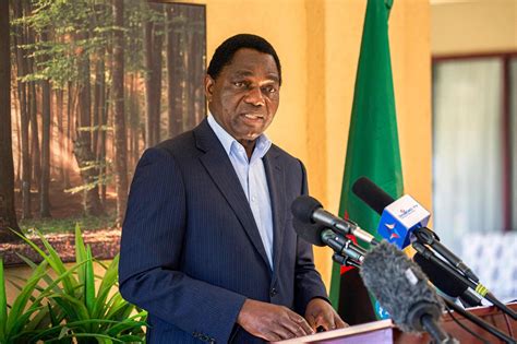 Zambias President Hakainde Hichilema Will Be First African Leader To