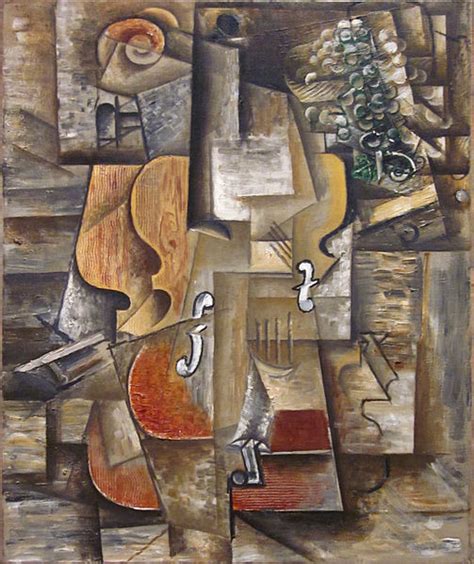 Filepablo Picasso 1912 Violin And Grapes Oil On Canvas