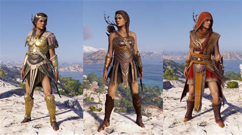 Assassins Creed Odyssey All Legendary Armor Sets For Kassandra