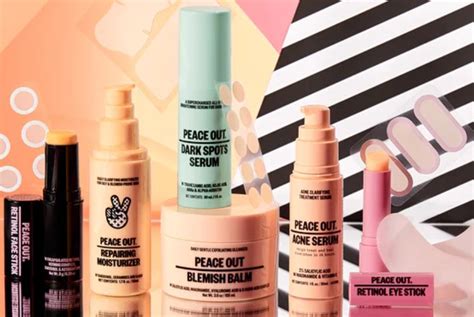 Peace Out Skincare Secures 20m Investment Global Cosmetic Industry