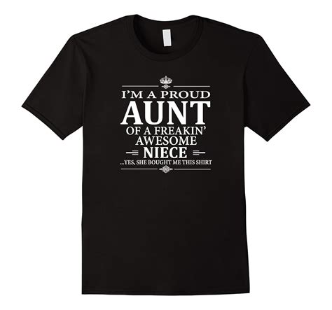 proud aunt t shirt aunt and niece my niece cl colamaga