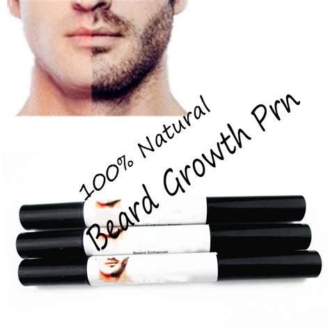 professional men liquid 100 natural beard growth pen moustache grow drawing pen whiskers