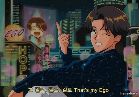 Bts jimin serendipity 90 s anime by hanavbara redbubble 90s. @hanavbara on Instagram: "ego | shadow | persona so we are ...