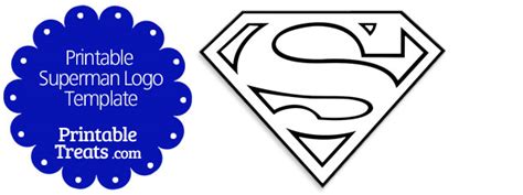 Large Printable Superman Logo — Printable