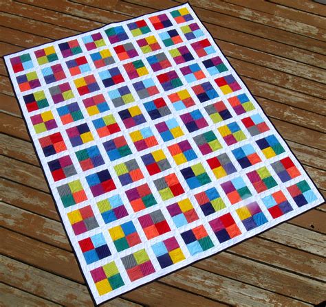 Happy Quilting Four Square A Tutorial And Giveaway