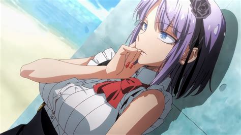 Download Headband Purple Hair Blue Eyes Shidare Hotaru Anime Dagashi Kashi Hd Wallpaper By Sanoboss