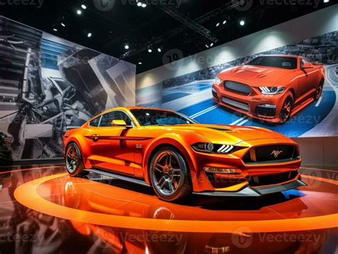 Ford Mustang Exhibition Generative Ai 32869660 Stock Photo At Vecteezy