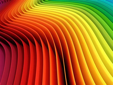 Download Wallpaper 1600x1200 Rainbow Colors Curves Abstract Hd Background