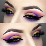 Eye Makeup Colorful Pictures