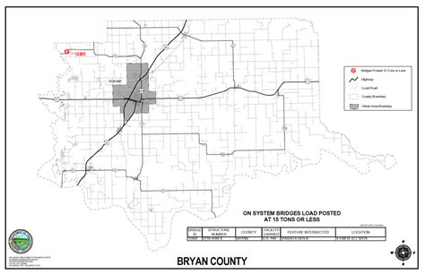 Oklahoma Highway System Bridges 15 Tons Or Less