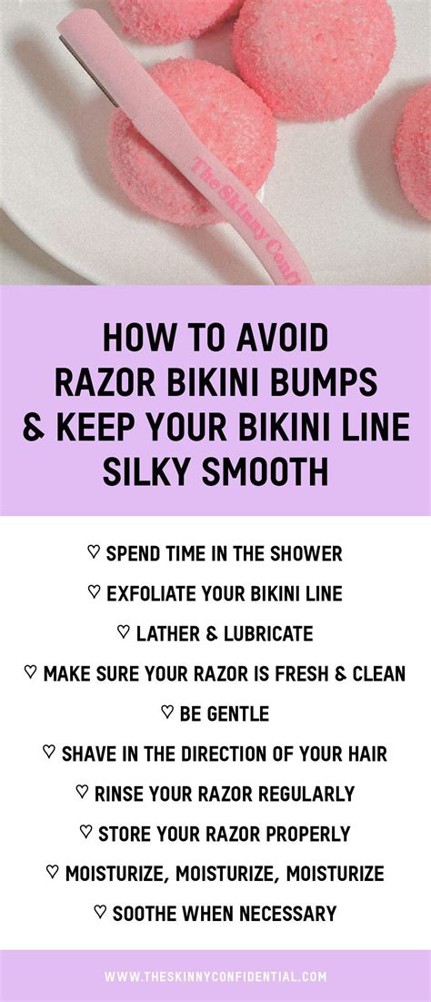 How To Avoid Razor Bikini Bumps And Keep Your Bikini Line Silky Smooth