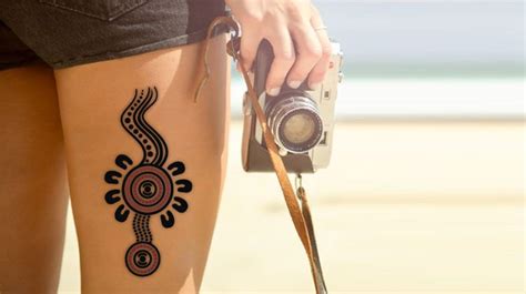 Top 10 Tattoos Inspired By Aboriginal Patterns Hello Vector