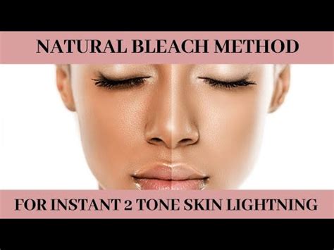 NATURAL SKIN BLEACHING METHOD HOW TO BLEACH SKIN NATURALLY By Dr