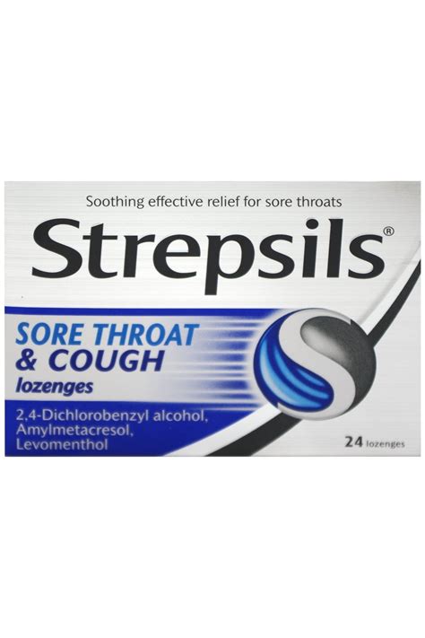 Strepsils Sore Throat And Cough Lozenges 24 Lozenges Allcures