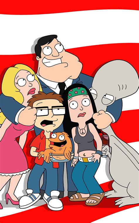 American Dad Gloss Poster 17x 24 Inches Etsy