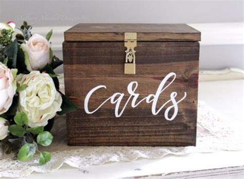 18 Diy Wedding Card Boxes For Your Guests To Slip Your 45 Off